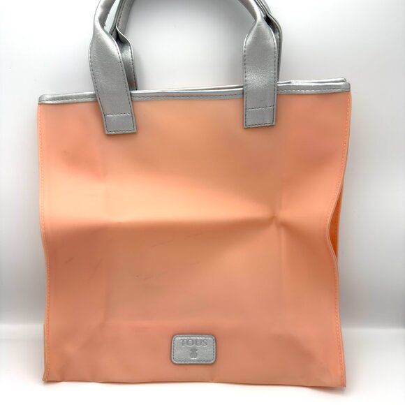 3741 TOUS PLASTIC TOTE BAG - Picture 1 of 5